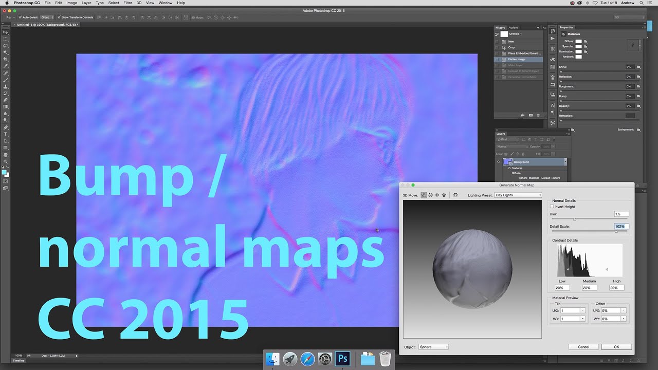 how to make a bump map